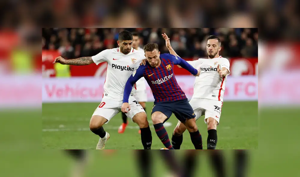 Sin Lionel Messi, Barcelona perdió 2-0 ante Sevilla por Copa del Rey [RESUMEN]
