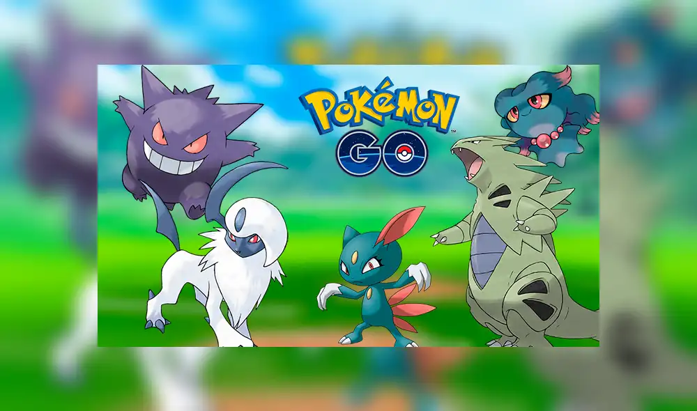 Gengar, Sneasel, Abso, Tyranitar, Misdreavus y otras criaturas son los nuevos jefes de incursión en Pokémon GO.