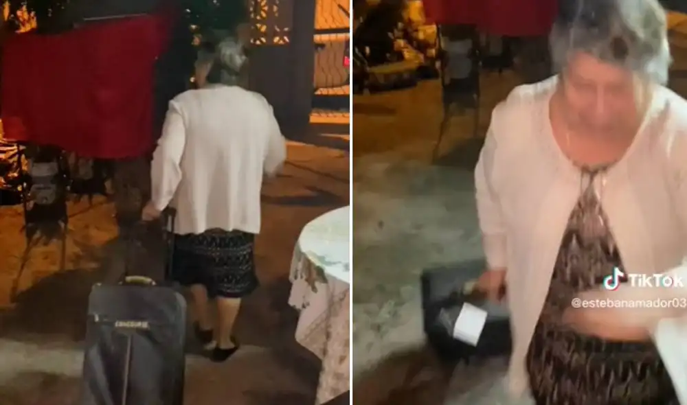 Miles de usuarios no han parado de reír con esta escena. Foto: composición LR/TikTok/@estebanamador03 Miles de usuarios no han parado de reír con esta escena. Foto: composición LR/TikTok/@estebanamador03