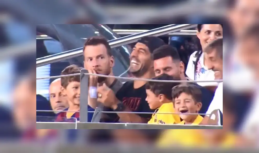 Mateo Messi, hijo de Lionel Messi, fue protagonista de un inusual momento durante el partido del Barcelona. Mateo Messi, hijo de Lionel Messi, fue protagonista de un inusual momento durante el partido del Barcelona.