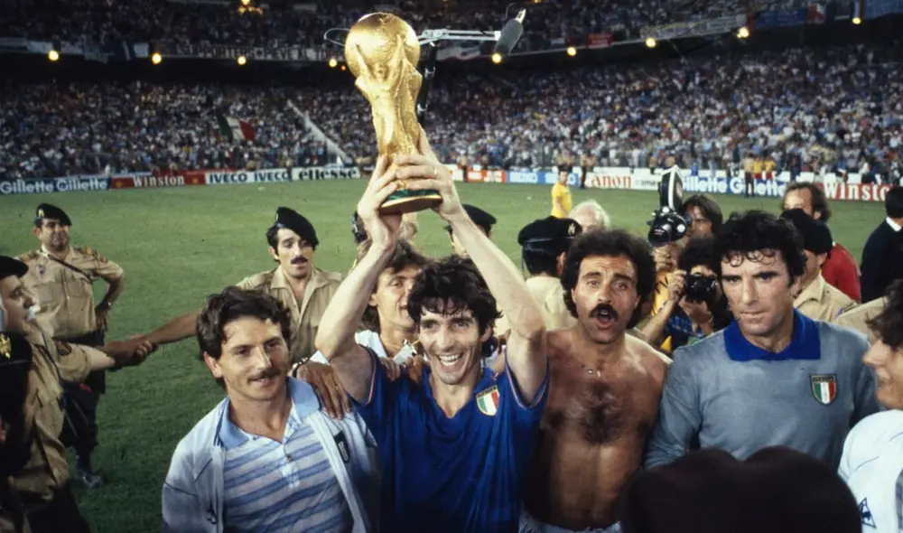 Paolo Rossi fue la estrella de Italia en el Mundial de España '82. Foto: FIFA