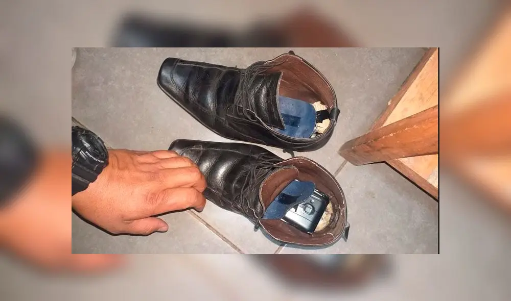 Personal de seguridad penitenciaria se dio cuenta que docente tenía las plantillas adulteradas. (Foto: INPE) Personal de seguridad penitenciaria se dio cuenta que docente tenía las plantillas adulteradas. (Foto: INPE)