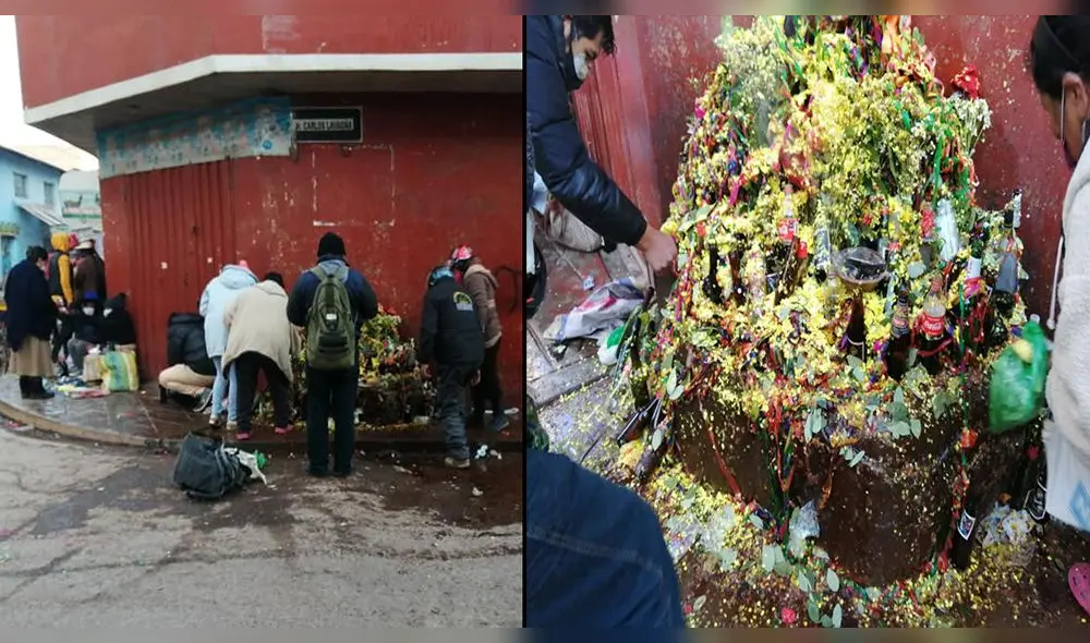 En Juliaca, población acude a piedra "sagrada" para pedir deseos. En Juliaca, población acude a piedra "sagrada" para pedir deseos.