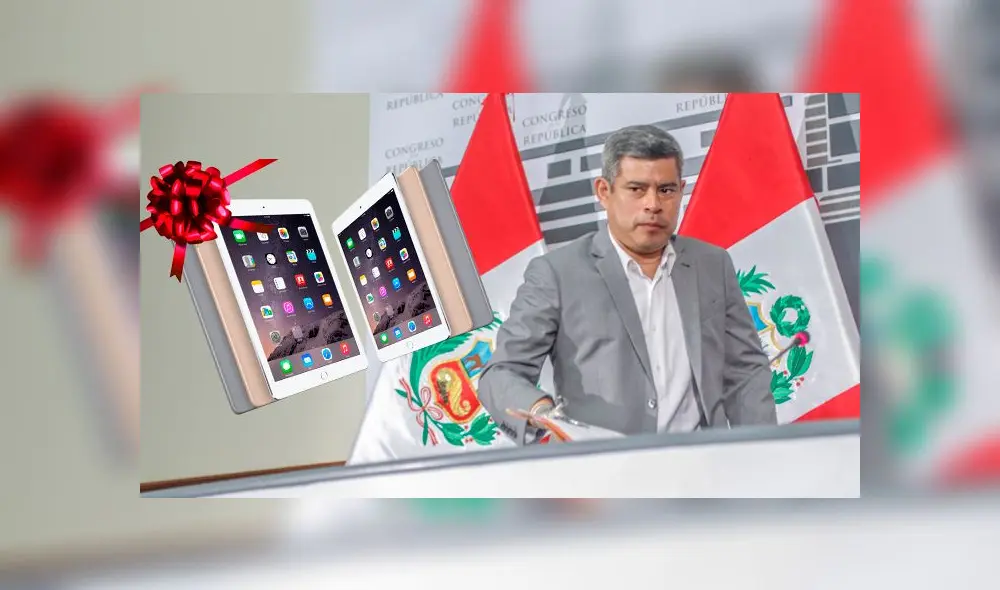 Galarreta afirma que son austeros y anuncia compra de iPads para congresistas
