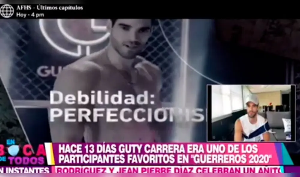 El chico reality deberá recuperarse del hombre durante varias semanas, imposibilitando su participación en los juegos del programa. Foto: captura América TV