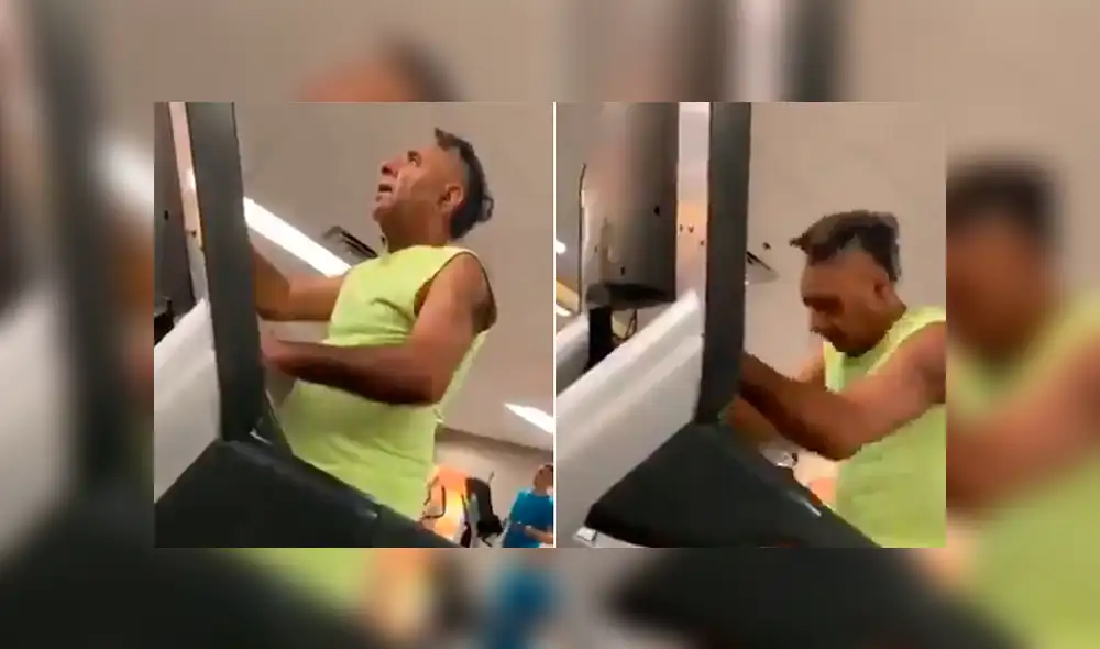 YouTube Viral: Hombre va al gimnasio, pero sufre un accidente con su cabello en pleno ejercicio