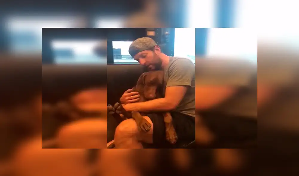 En Facebook, un joven interpreta una emotiva canción todos los días a su perro para que pueda dormir.