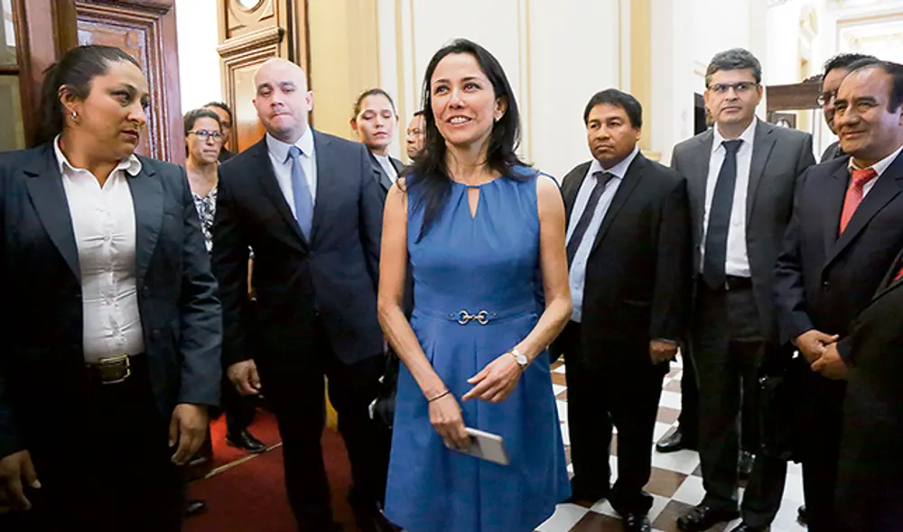 Investigada. Nadine Heredia afronta varios juicios. Su defensa cuestiona a fiscales. Foto: Mauricio Malca Investigada. Nadine Heredia afronta varios juicios. Su defensa cuestiona a fiscales. Foto: Mauricio Malca