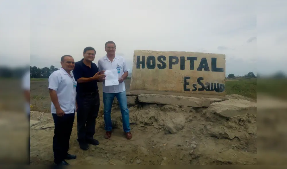 El terreno fue donado por Víctor Abelardo Pérez Obando y Esperanza Consuelo Flores Acuña. El terreno fue donado por Víctor Abelardo Pérez Obando y Esperanza Consuelo Flores Acuña.