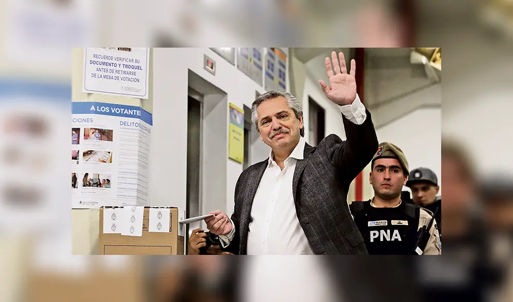 Victorioso. Alberto Fernández, candidato del peronismo de centro-izquierda, ganó las primarias. Mauricio Macri, su contendor, aceptó la derrota. Victorioso. Alberto Fernández, candidato del peronismo de centro-izquierda, ganó las primarias. Mauricio Macri, su contendor, aceptó la derrota.