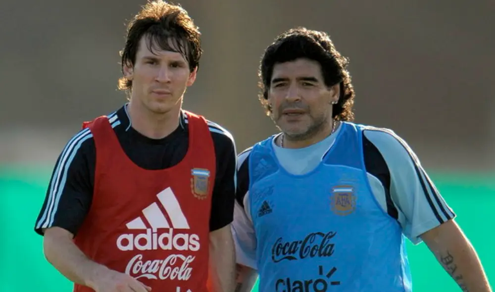 Lionel Messi - Diego Maradona