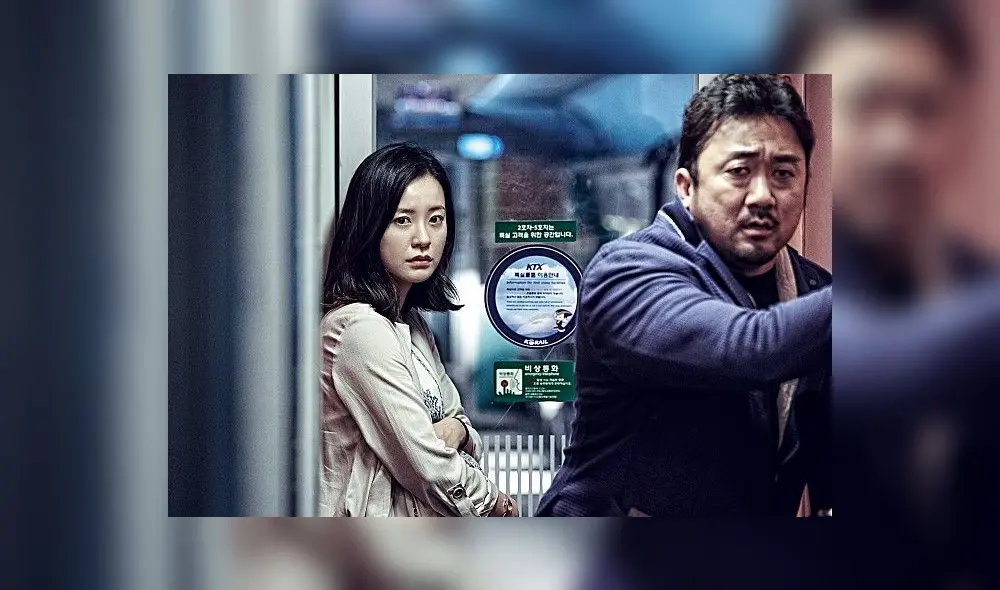 Jung Yu-mi es una actriz de cine y televisión surcoreana. En la imagen, una escena en la película "Train to Busan".