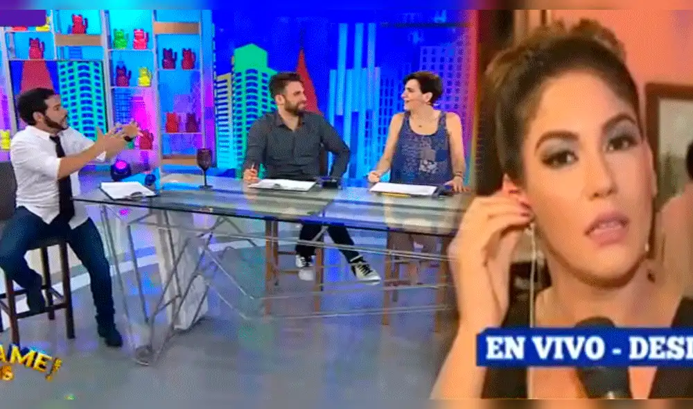 Tilsa Lozano reaccionó mal tras ver imitación de "Miguelón" [VIDEO]