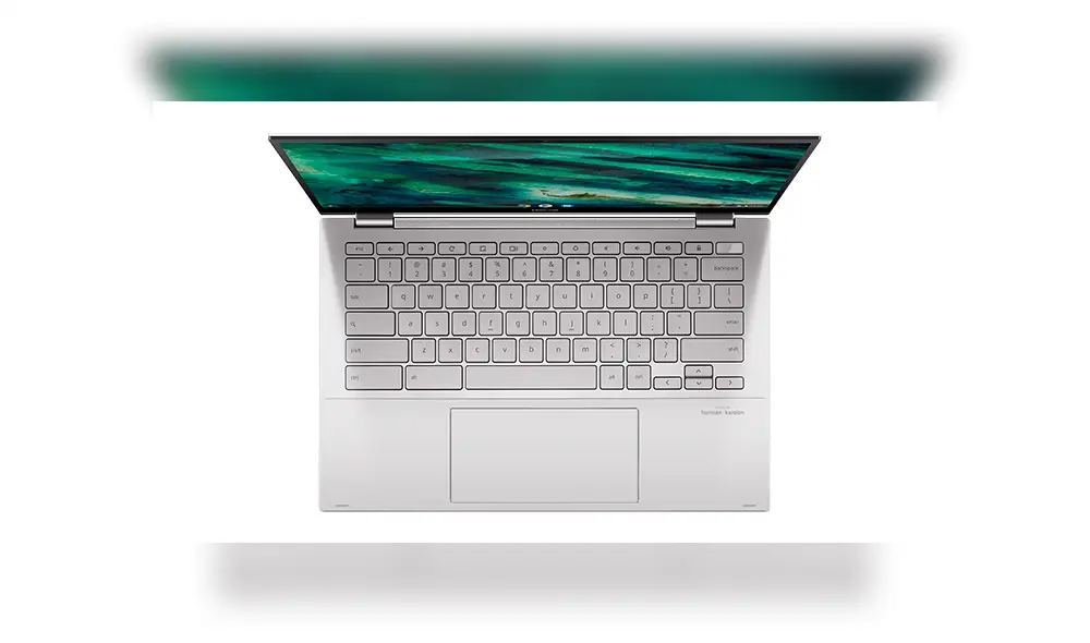 La Chromebook Flip C436 llega con un procesador Intel Core i7 de hasta 10ma generación.
