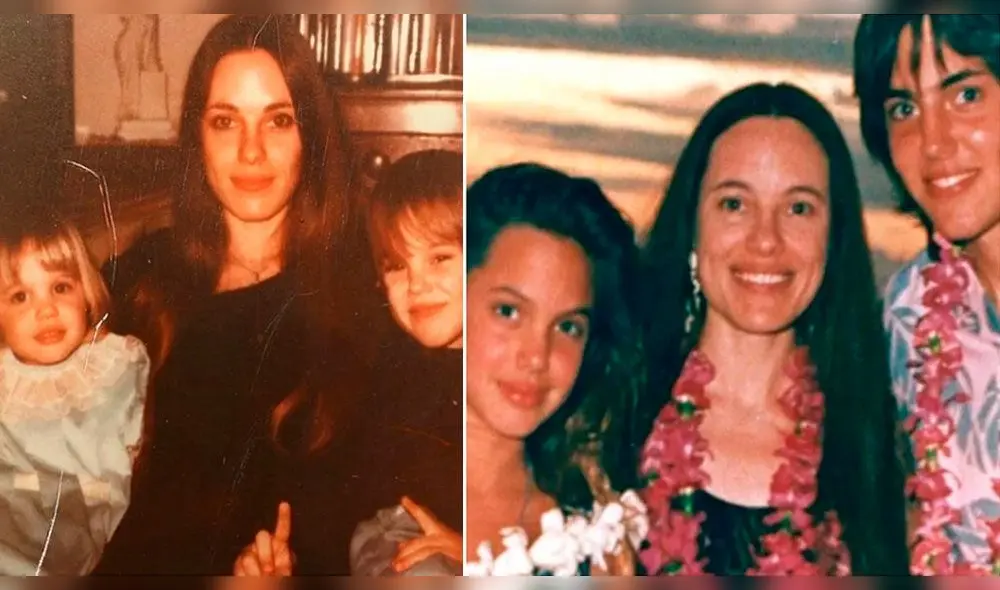 Filtran fotos de la mamá de Angelina Jolie y cibernautas aseveran que era más bella que su hija Filtran fotos de la mamá de Angelina Jolie y cibernautas aseveran que era más bella que su hija