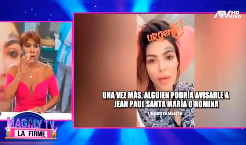 Angie Jibaja pide a Jean Paul Santa María hablar con sus hijos tras intento de feminicidio. Foto: Captura Angie Jibaja pide a Jean Paul Santa María hablar con sus hijos tras intento de feminicidio. Foto: Captura