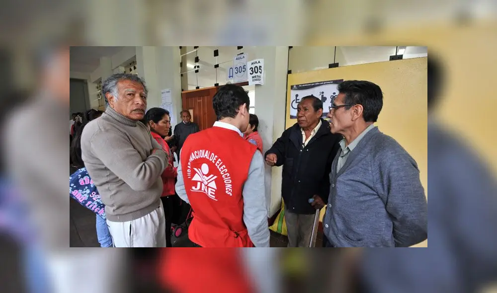La ONPE informó que en estas votaciones habrán cerca de 500 000 miembros de mesa. (Foto: La República)