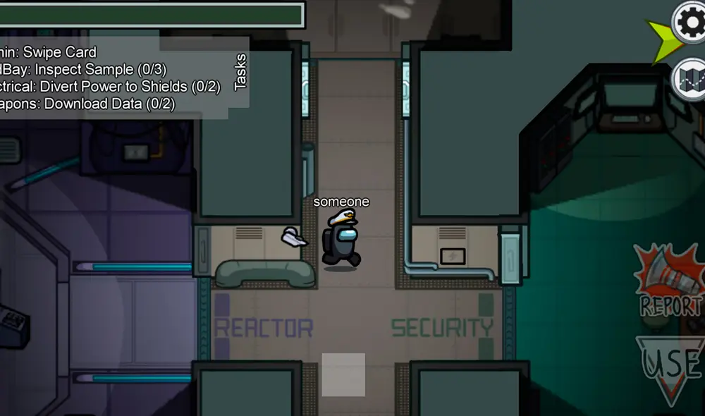 Skeld es uno de los mapas más populares que tiene Among Us. Foto:  Among Us