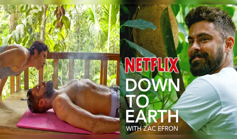 Down to earth, el documental de Zac Efron que grabó en Perú para Netflix. Crédito: Composición.