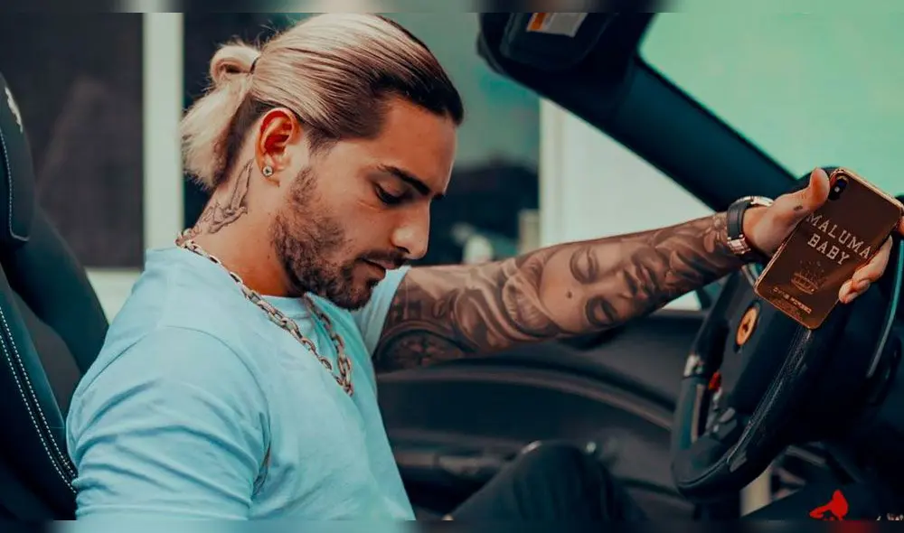 Maluma, Instagram, Tatuajes