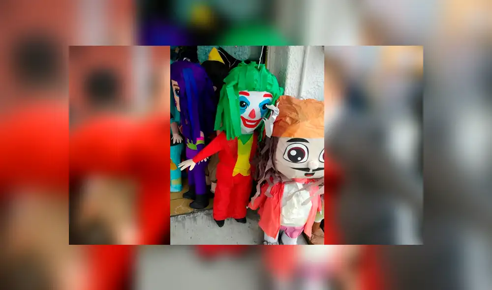 Desliza para ver la piñata de Joker que conquistó a todos en Facebook. Foto: Captura. Desliza para ver la piñata de Joker que conquistó a todos en Facebook. Foto: Captura.