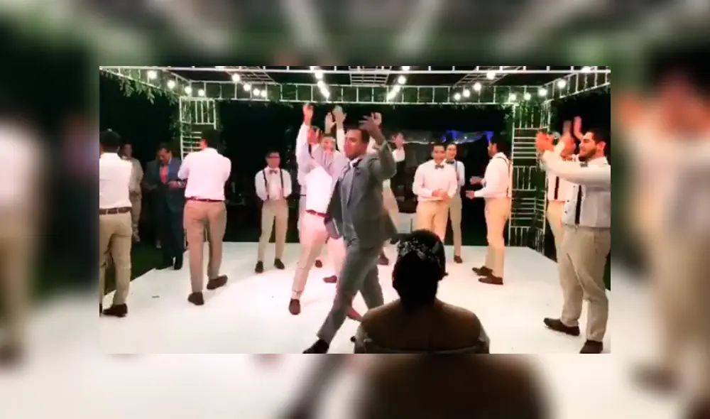 En Facebook, un recién casado preparó una sorpresa junto a sus mejores amigos con la canción ‘Que Tire Pa’Lante’. En Facebook, un recién casado preparó una sorpresa junto a sus mejores amigos con la canción ‘Que Tire Pa’Lante’.