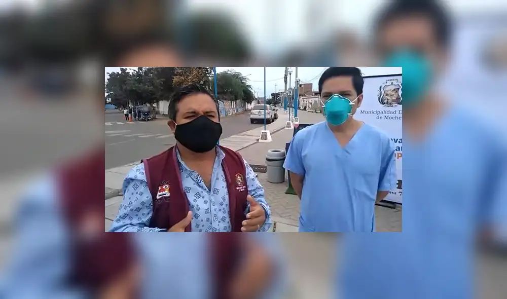Paciente con coronavirus escapa de centro de salud en Moche - Trujilo - alcalde Arturo Fernandez Paciente con coronavirus escapa de centro de salud en Moche - Trujilo - alcalde Arturo Fernandez