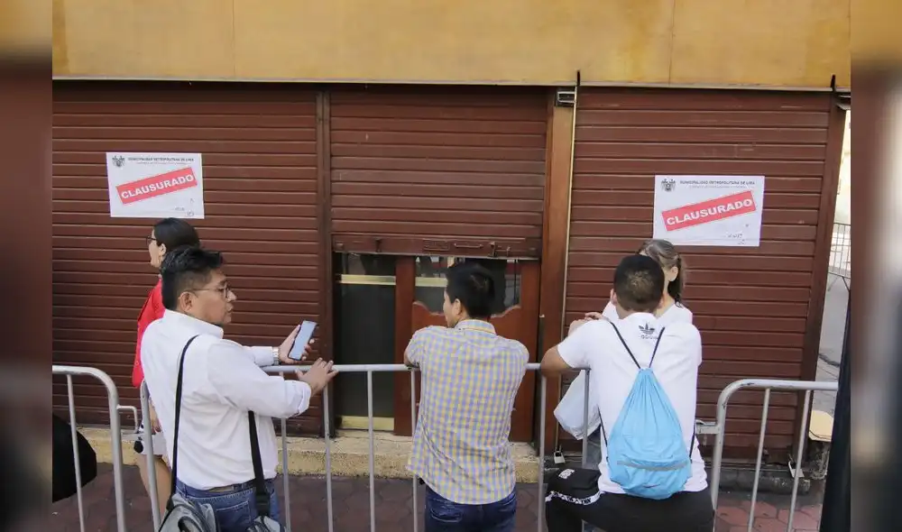 Galerías comerciales del ''Barrio Chino'' permanecen clausuradas. [FOTO]