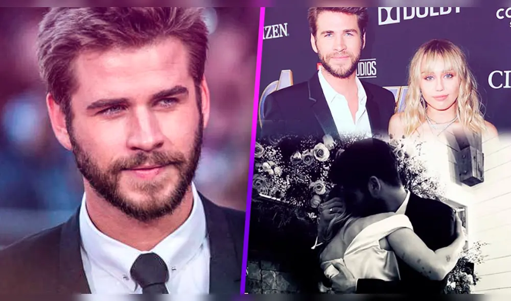 Liam Hemsworth y Miley Cyrus, Instagram