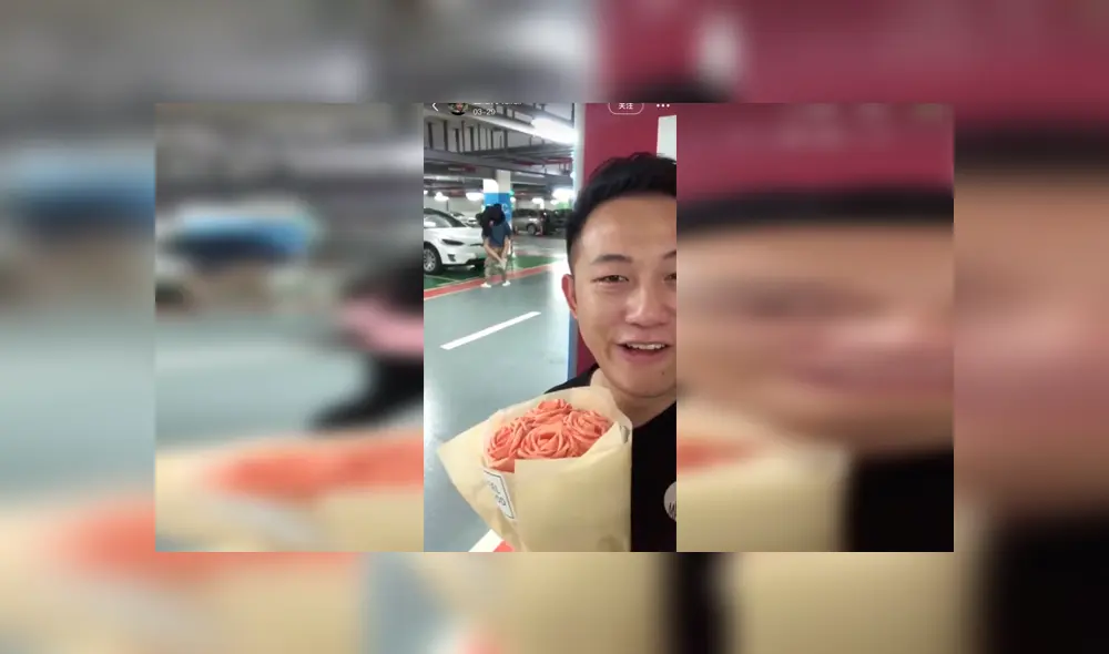 Facebook viral: furor por joven que descubrió infidelidad cuando regalaba flores [VIDEO]