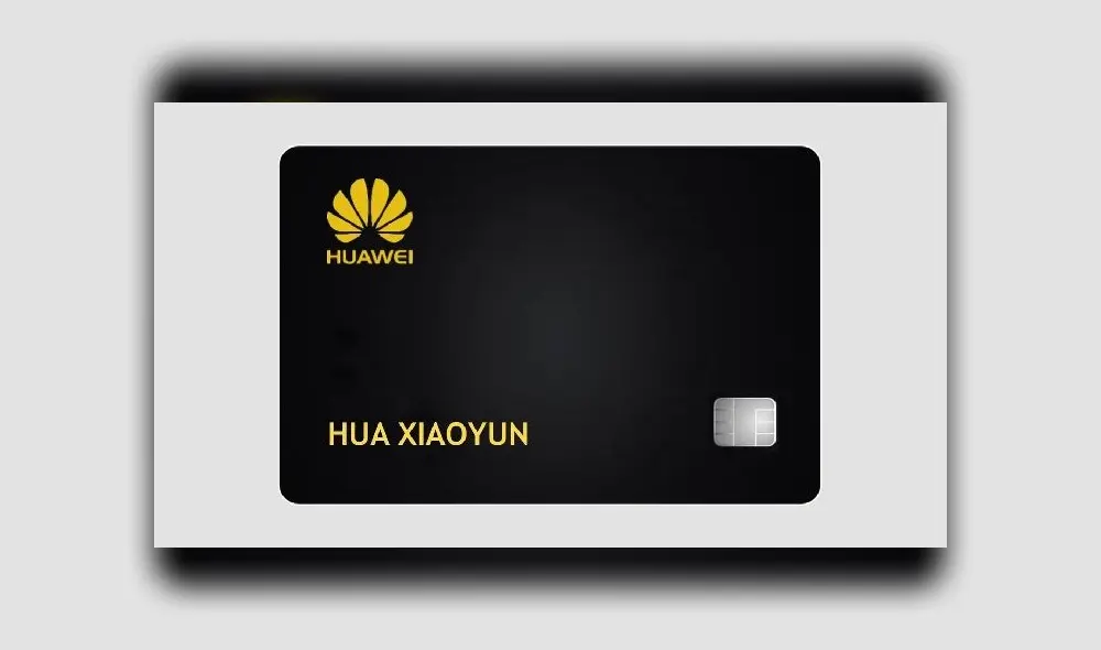 Huawei tendrá su propia tarjeta de crédito.