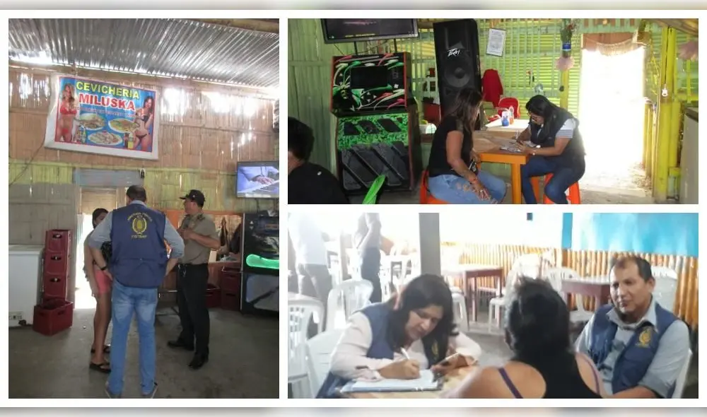 Tumbes: Fiscalía realiza operativo contra la trata de mujeres en bares