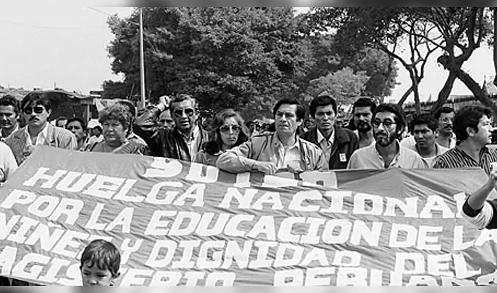 Huelga de profesores: Última gran manifestación duró 4 meses