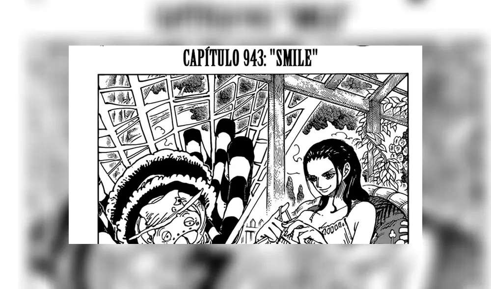 One Piece manga 943: ¡Revelan el secreto de las "Smile"! Zoro y Sanji se encuentran One Piece manga 943: ¡Revelan el secreto de las "Smile"! Zoro y Sanji se encuentran