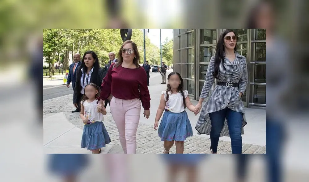 Las gemelas de Guzmán Loera recién fueron a visitarlo por Navidad. Foto: Difusión Las gemelas de Guzmán Loera recién fueron a visitarlo por Navidad. Foto: Difusión