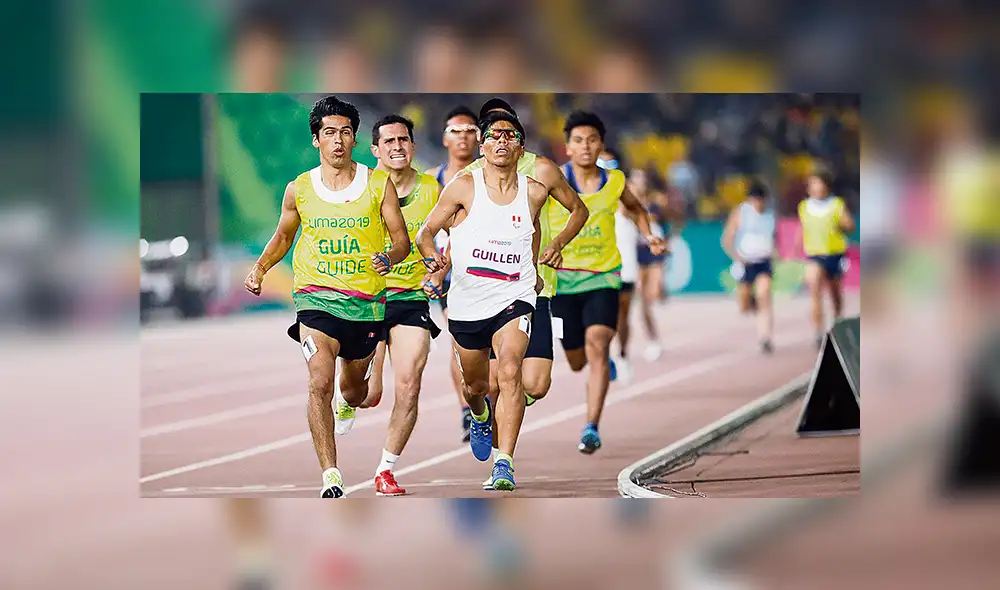 Se lo ganó. Rosbil ganó la medalla de oro en Lima 2019 y ahora estará en los paralímpicos