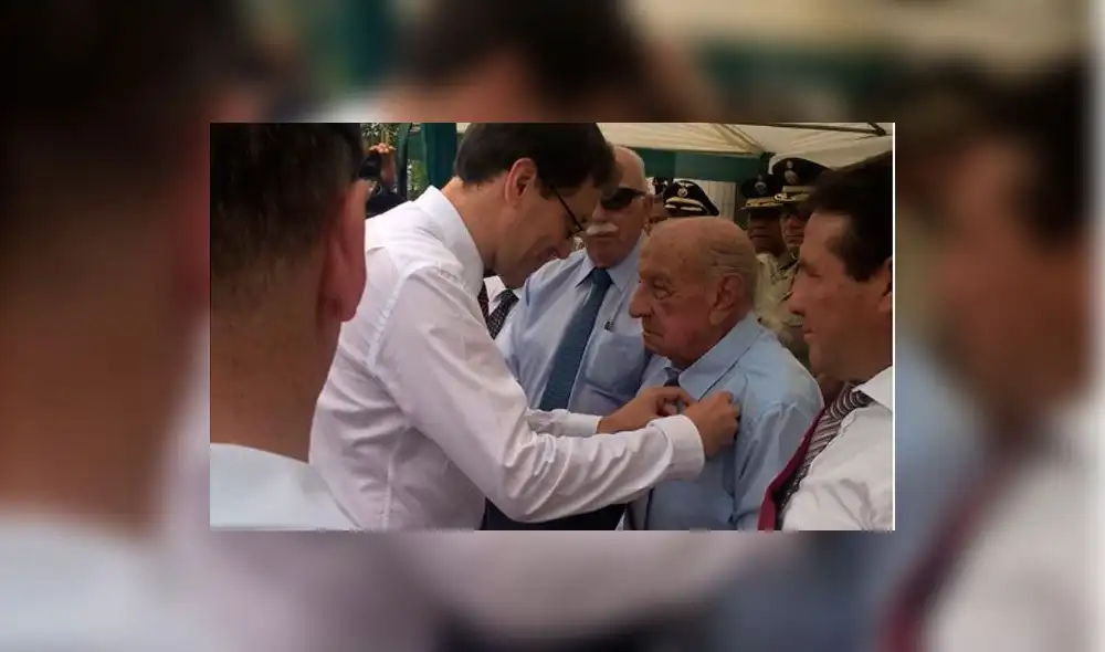 Peruano que luchó en la Segunda Guerra Mundial fue condecorado por Francia | FOTOS Peruano que luchó en la Segunda Guerra Mundial fue condecorado por Francia | FOTOS