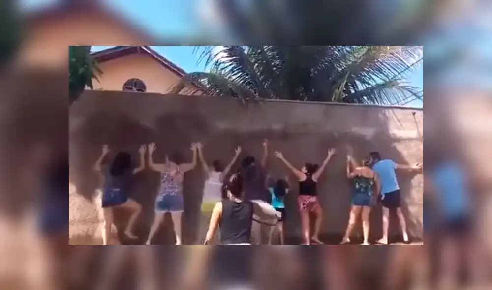 Facebook: Pensaron que familia era intervenida por policías, pero se llevan tremenda sorpresa [VIDEO]