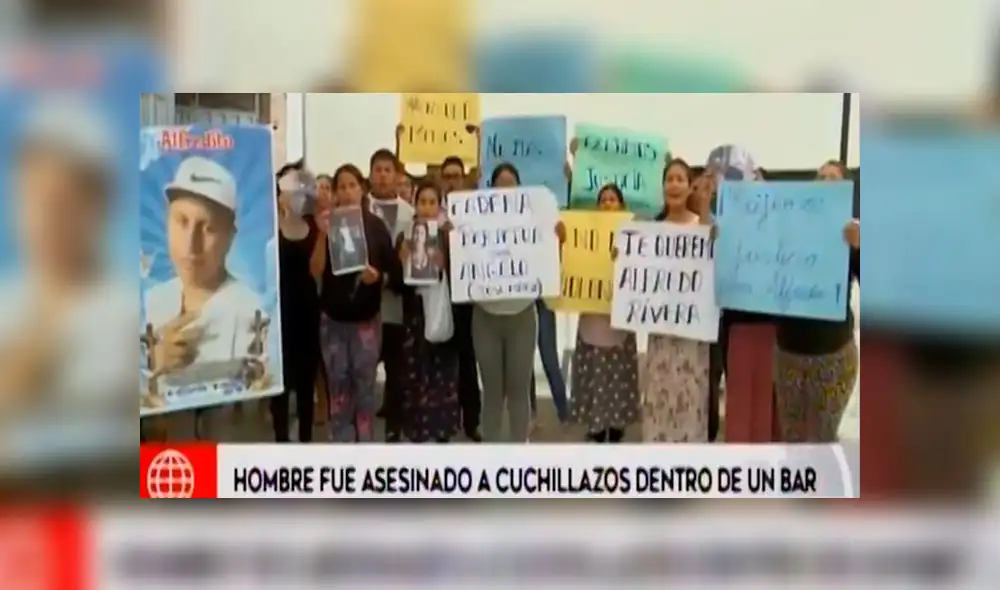 Ate: joven fue asesinado a cuchilladas en un bar por celos |VIDEO ...