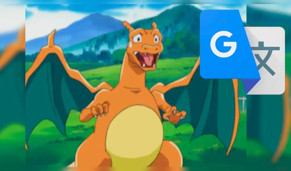Google Traductor: Si pones "Charizard" te mostrará peculiar resultado