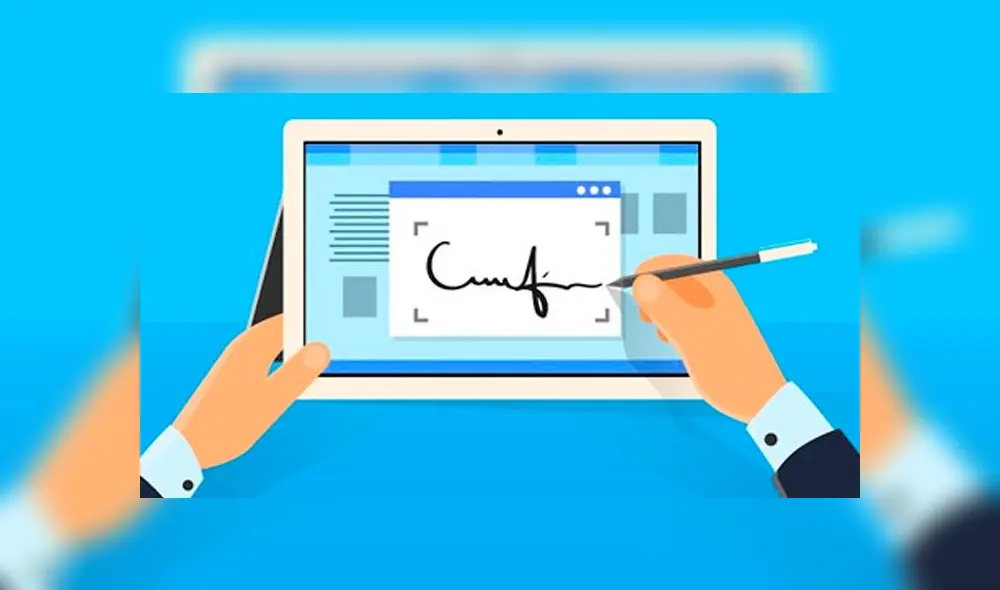 La firma digital es un tipo de firma electrónica.