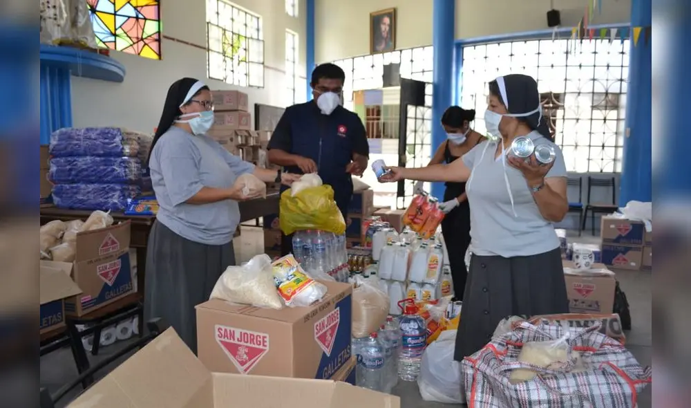 Coronavirus: Arzobispado continúa cruzada a favor de familias afectadas Trujillo
