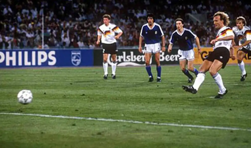 El defensa anotó, de penal, el tanto del triunfo sobre Argentina en la final de dicho mundial. El defensa anotó, de penal, el tanto del triunfo sobre Argentina en la final de dicho mundial.