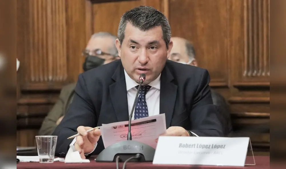 Robert Lopez Lopez, director ARCC. Foto: Agencia Andina Robert Lopez Lopez, director ARCC. Foto: Agencia Andina