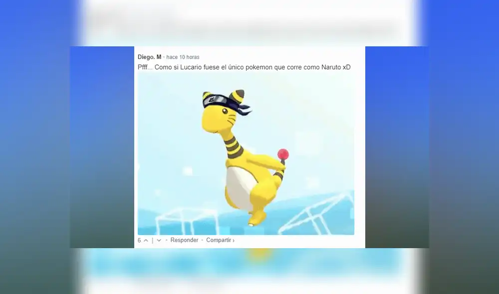 Sin embargo, la animación ya ha sido visto en otras criaturas en Pokémon GO.