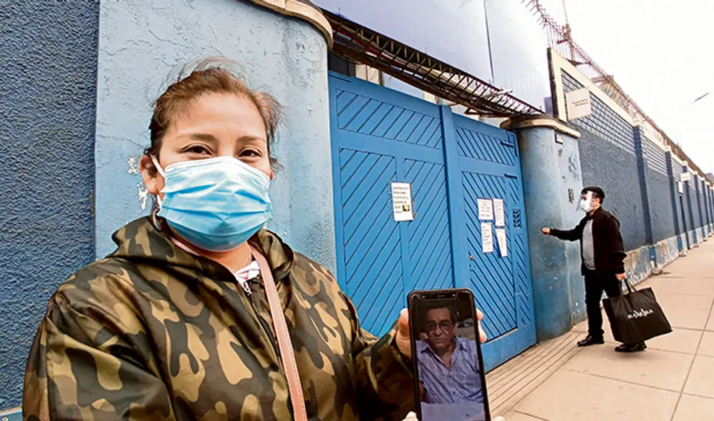 Sin respuesta. Miriam Cajavilca buscó una cama UCI en las clínicas para su padre, Juan Cajavilca. Foto: URPI Sin respuesta. Miriam Cajavilca buscó una cama UCI en las clínicas para su padre, Juan Cajavilca. Foto: URPI