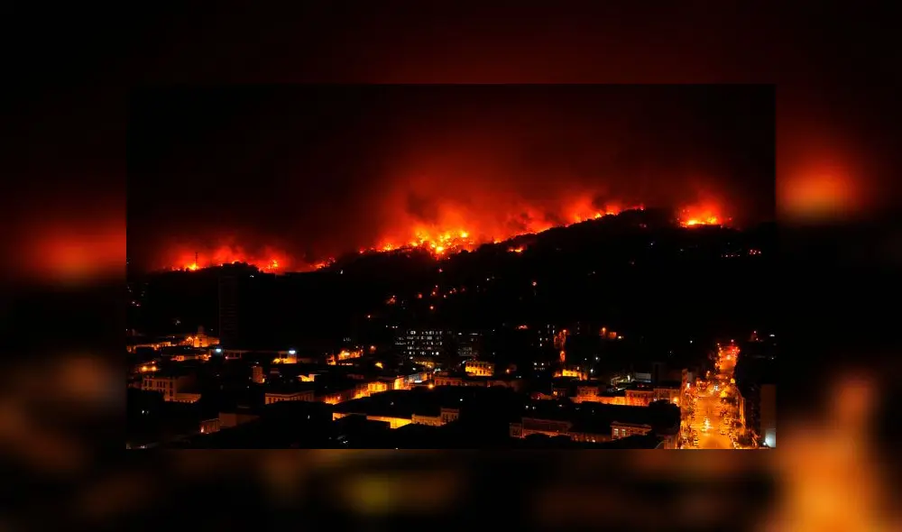 El voraz siniestro consumió 150 viviendas, según información oficial del Gobierno chileno. Foto: 24 horas El voraz siniestro consumió 150 viviendas, según información oficial del Gobierno chileno. Foto: 24 horas