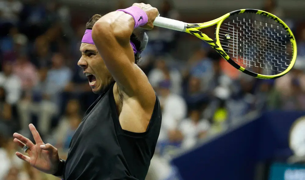 Rafael Nadal, tras cuatro horas y 50 minutos, venció a Daniil Medvedev y se coronó campeón del US Open 2019. | Foto: EFE