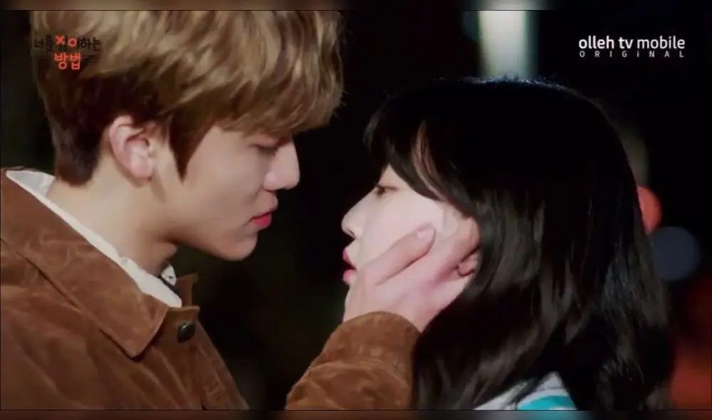 Jaemin y Kim Ji In en escena de Method to hate you (2019).