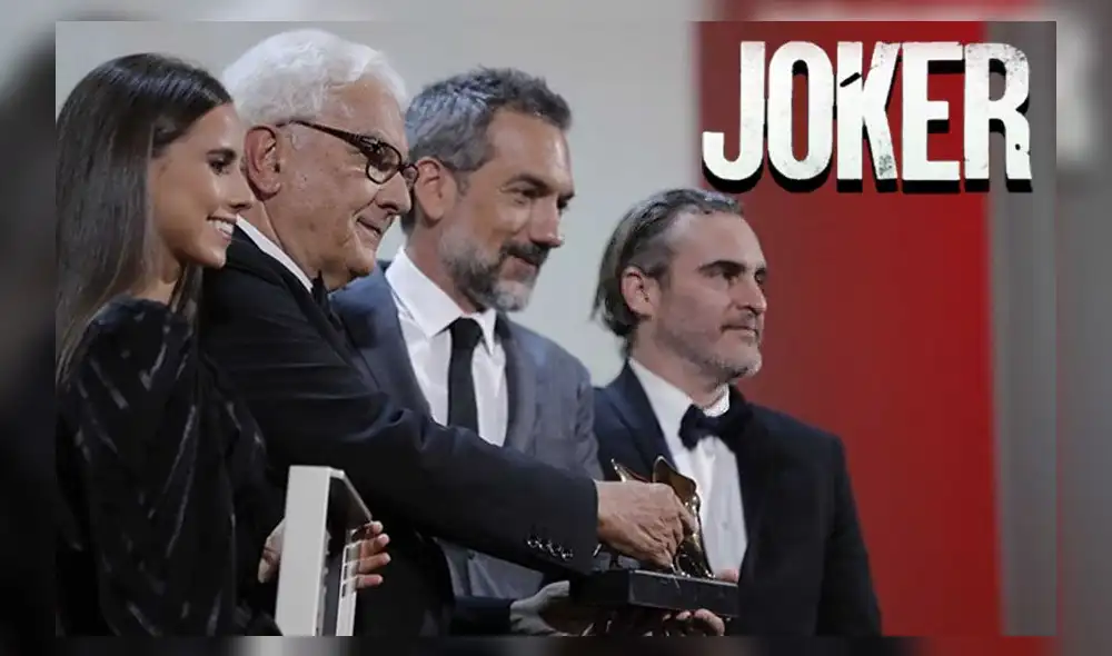 Joker hace historia al ganar el León de Oro en el Festival de Cine de Venecia.